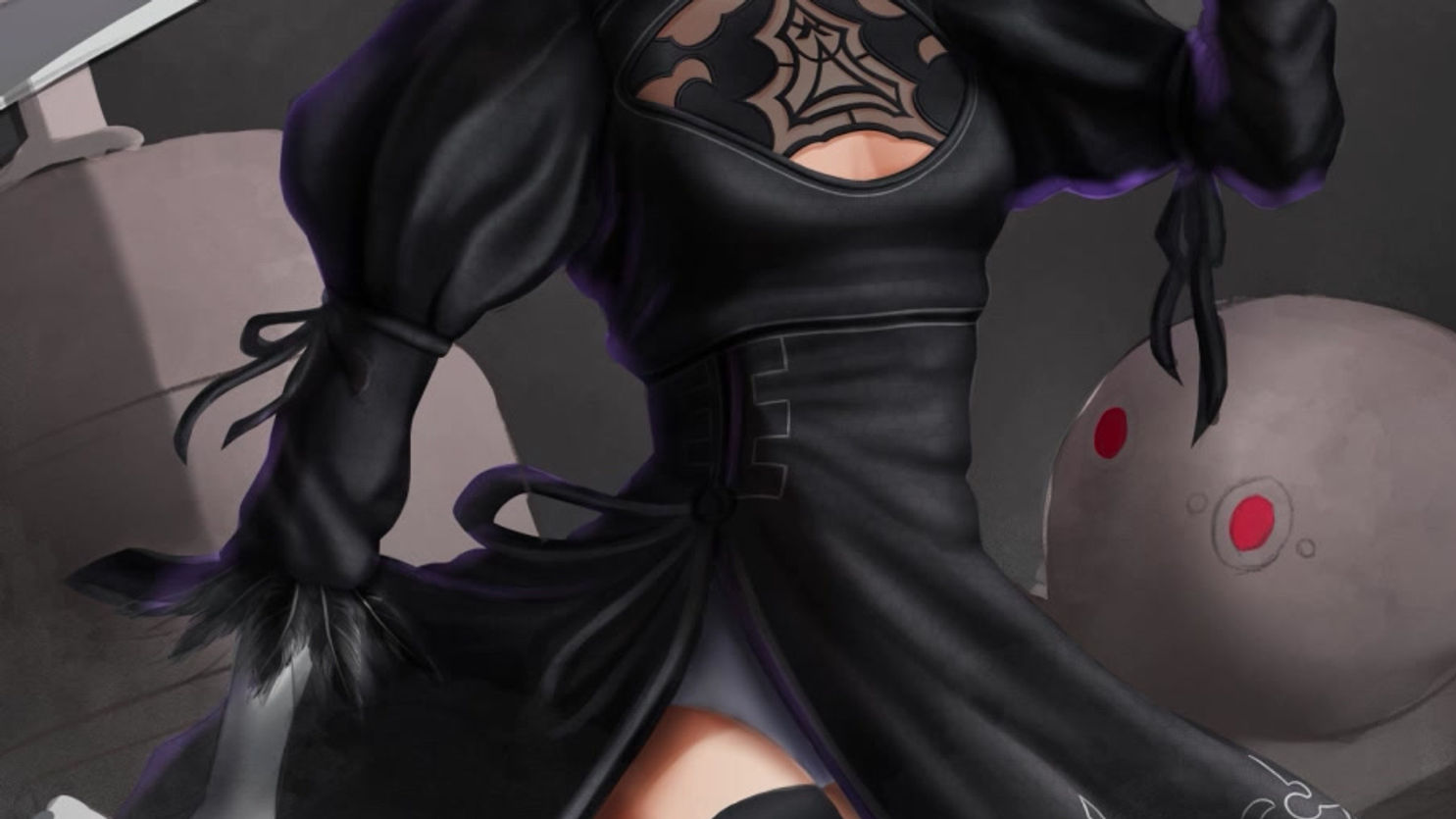 2B Fan Art Design Process